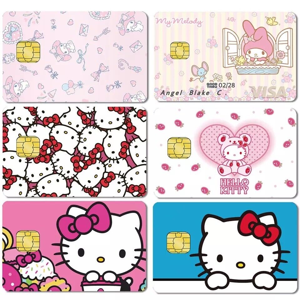 Hello Kitty Credit Card Sticker Credit Card Cover - Credit Card Decal