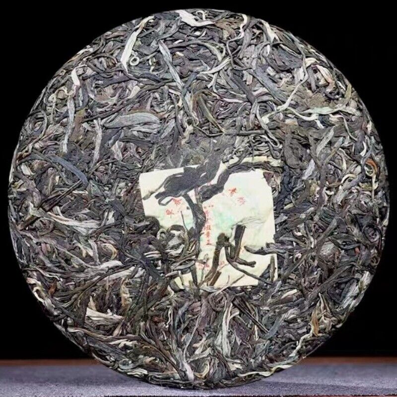 357g Yunnan Old Raw Pu-erh Tea Cake 2015 Wild Banzhang Tea King Pu'er Cake Tea