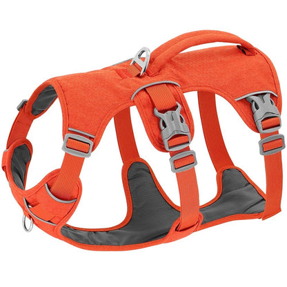 Escape Proof Dog Harness Reflective Adjustable Pet Vest with Handle for Pets