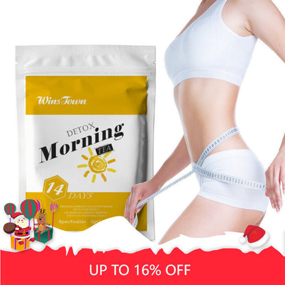 14 DAY DETOX Morning Tea 28 Day Flat Tummy Fit Tea 42g