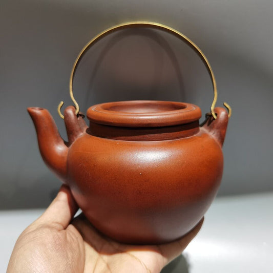 Vintage Chinese Yixing Purple Clay Teapot Zisha Ceremony Teaware Collection Rare