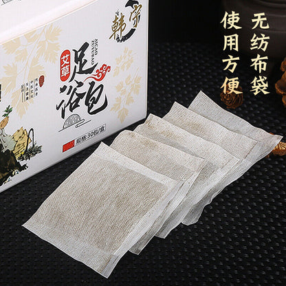 Moxa Leaf Foot Soak Wormwood Foot Bath Bag Herbal Health Caring艾草泡脚包艾叶足浴包草本泡脚包