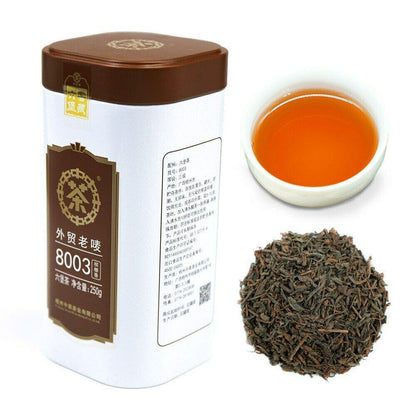 250g China Tea Liu Bao Cha 8003 Areca Catechu Incense Chinese Dark Tea