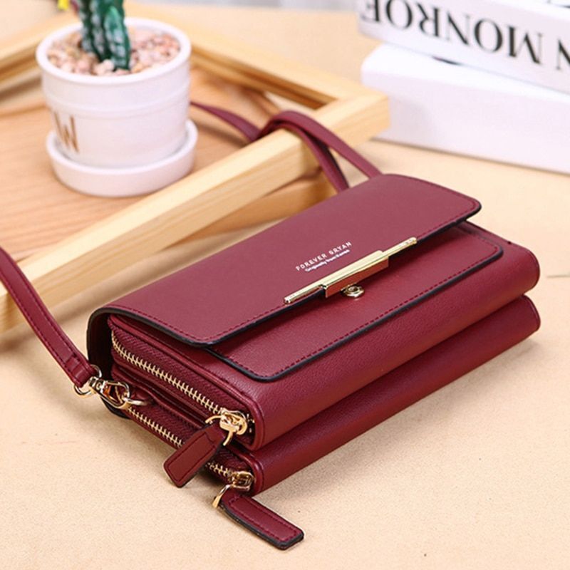 Synthetic Leather Handbags Female Multifunctional Large Capacity Shoulder Bags