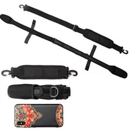 Fishing Rod Storage Bag Adjustable Fishing Rod Shoulder Belt Portable Fishing