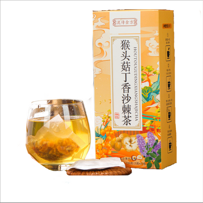150g Hericium erinaceus Clove Seabuckthorn Tea Stomach Nourishing Herbal Tea