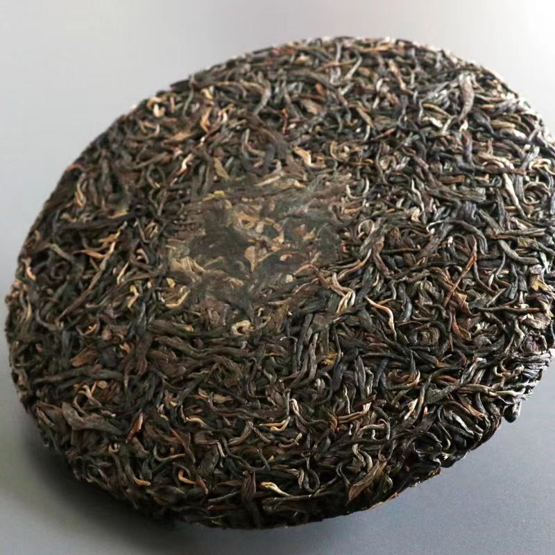 357g Pu-erh Green Tea Cake Laomaner Puerh Raw Tea Yunnan Ancient Tree Pu'er Tea