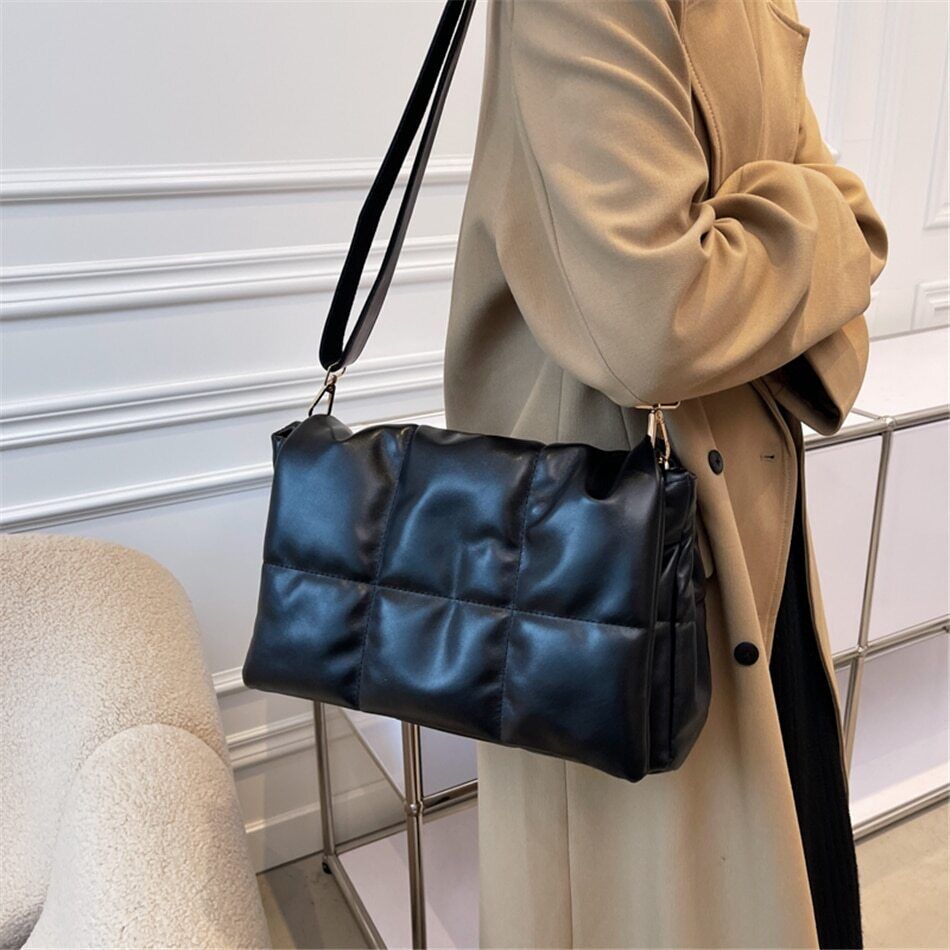Women's Bag PU Leather Shoulder Messenger Bags Women Female Crossbody Bag