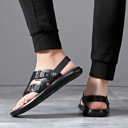 Leather Men Sandals Beach Shoes Slippers Outdoor Slippers Mens Shoes Shoe