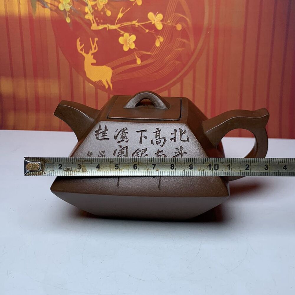 Vintage Chinese Yixing Purple Clay Teapot Zisha Ceremony Teaware Collection Rare