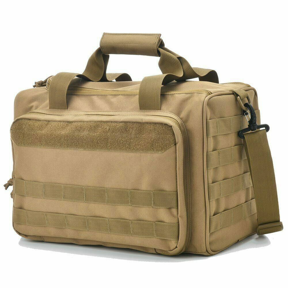 Tactical Range Bag Shooting New Case Pack Khaki Hunting Sling Bag Camping