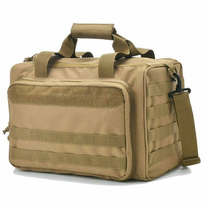 Tactical Range Bag Shooting New Case Pack Khaki Hunting Sling Bag Camping