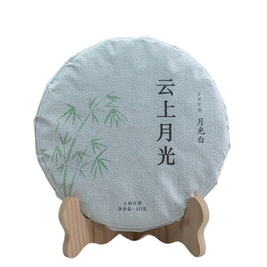 357g Yunnan Moonlight White Tea Cake Moonlight on Clouds white tea cake