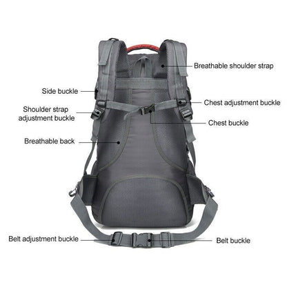 Travel Backpack Camping Trekking Bag Man Woman Hiking Cycling Backpack