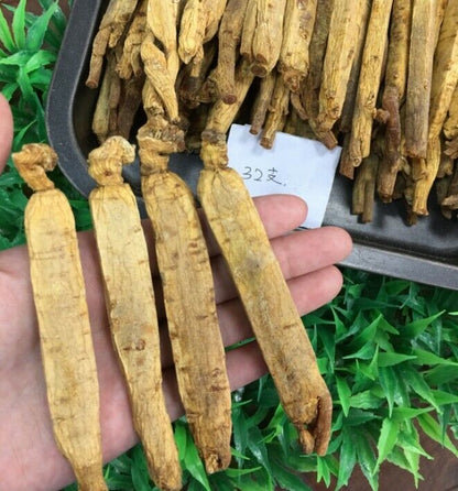 Red ginseng root discount 10 years dried ginseng root natural Panax Korean red ginseng-