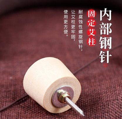 紫砂灸 颈部艾灸罐 温灸器 颈部护理Purple Sand Cervical Moxibustion Vertebra Tank Warm Moxa Pot