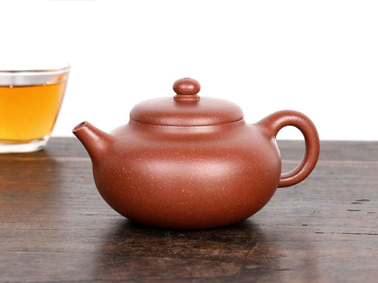 130cc China Yixing handmade purple sand teapot Jiang Baoni Fuyun Hu Gongfu teapot-