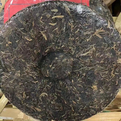 357g Yunnan Old Raw Puerh Tea Cake 1996 Yiwu Sheng Puer Tea Cake Aged Pu-erh Tea