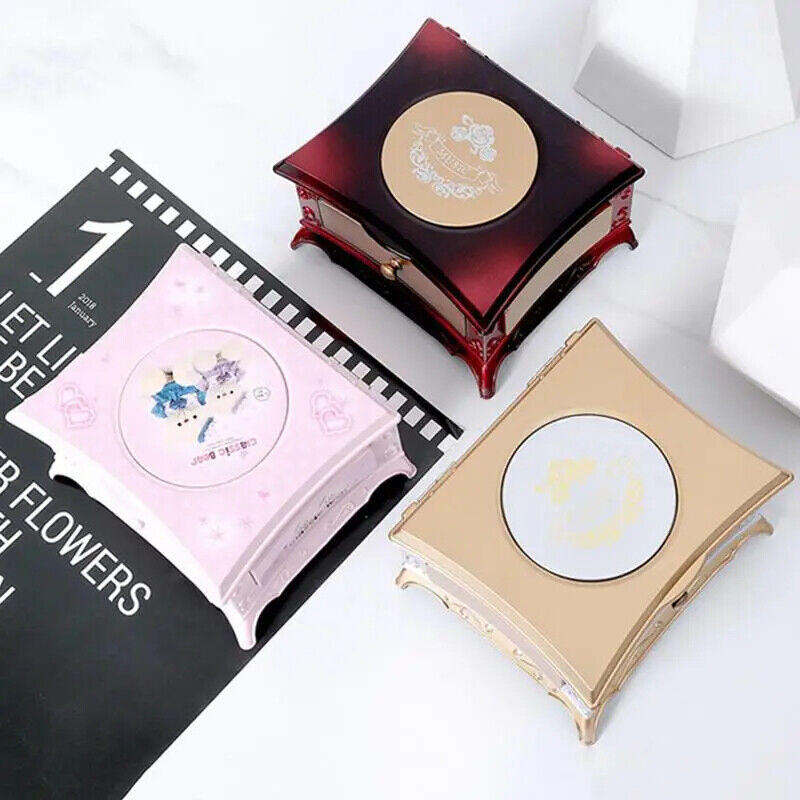 Dancing Ballerina Music Box Retro Craft Jewelry Storage Organizer 15.5x13.5x21cm