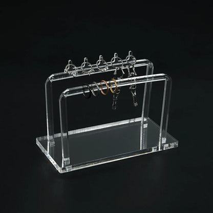 Jewelry Display Stands Acrylic Clear Board Tongue Stud Navel Earrings Organizers