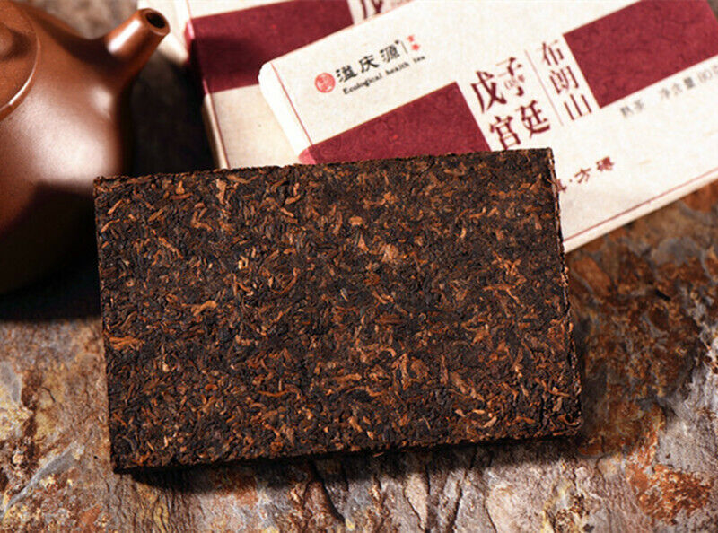 Mature Tea 80g Brick Pu He Healthy Drink Brick Tea Yunnan Puerh Tea Quality-