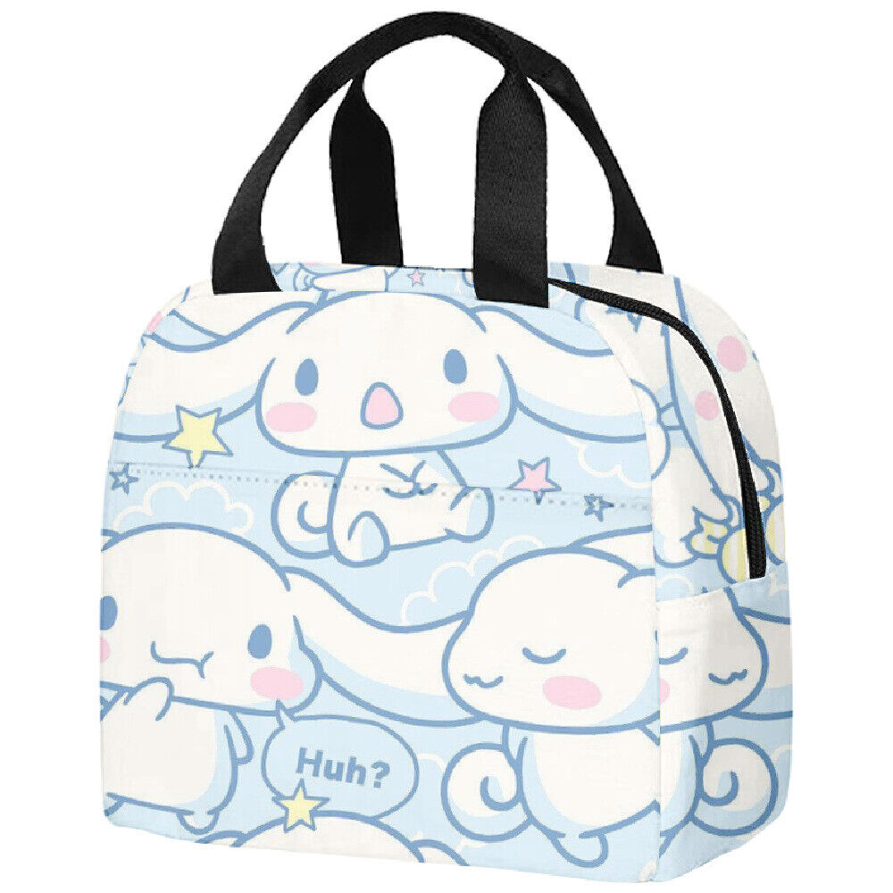 Cinnamoroll Insulated Lunch Bag Handbag Thermal Leakproof Insulated Lunch Box