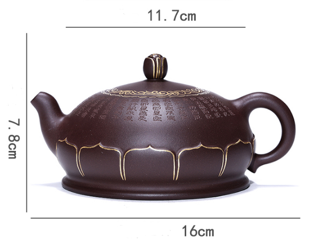 Chinese Yixing Zisha Clay Handmade Exquisite Teapot #888052