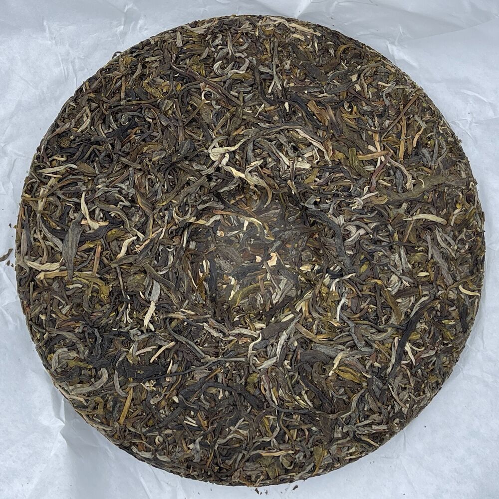 Pu-erh tea,2021,Gu jun,冰島大樹 iceland tree,357g,RAW