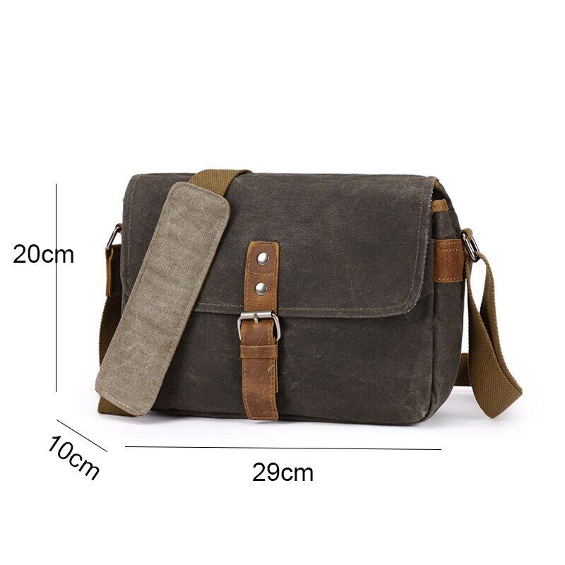 Outdoor Camera Shoulder Bag Men Camera Bags Canvas Crossbody Bag