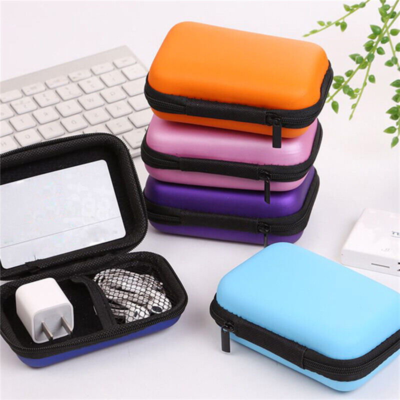 Fashion Headset Protect Carry Hard Case Bag Storage Box Headphone Earphone H S!