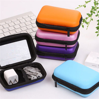 Fashion Headset Protect Carry Hard Case Bag Storage Box Headphone Earphone H S!
