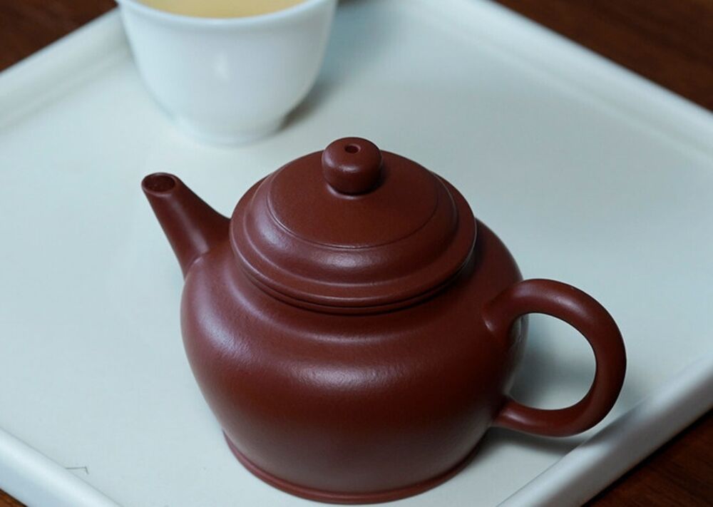 80cc chinese Yixing Handmade Zisha teapot Zhu Clay DeZhong Gongfu Tea Pot