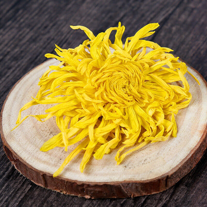 Organic Golden Chrysanthemum Tea Jin Si Huang Ju Fragrant Flowers Herbal Tea