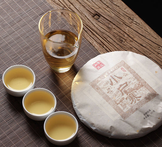 357g Yunnan Ancient Tree Xiaoduosai White Tea Alpine Sun-Dried White Tea Cake