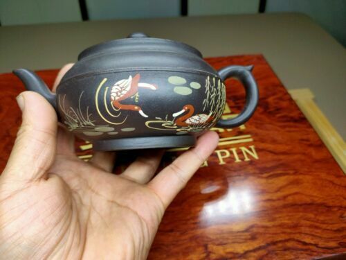 Chinese Yixing Zisha Clay Handmade Exquisite Teapot #6320