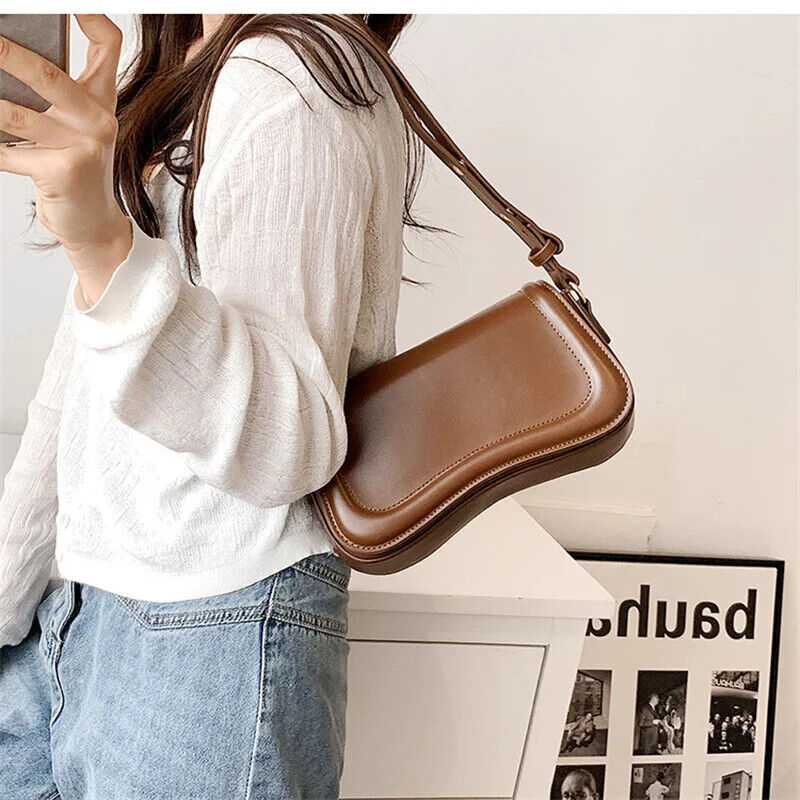 Shoulder Crossbody Bags Women Pu Leather Trend Underarm Bag Handbags