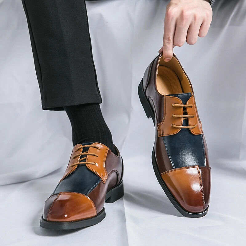 Men's Oxford Shoes Groom Wedding Shoes Men's Shoes Formal Men's Prom Shoe