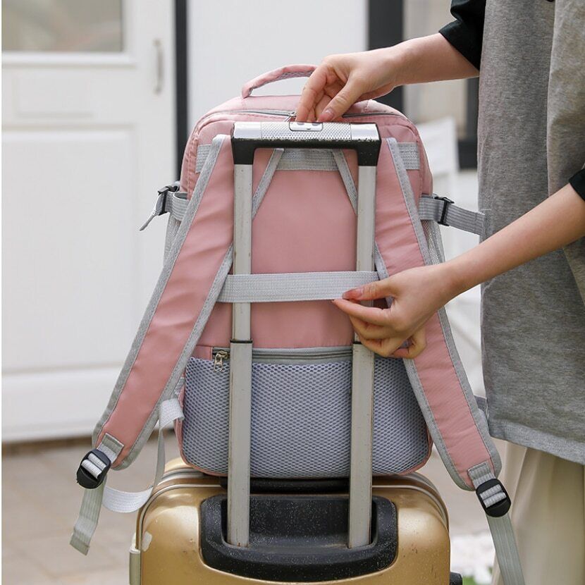Women's Travel Backpack Lightweight Bag Luggage USB Charging Laptop Backpack