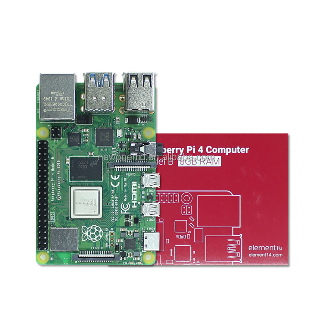 Raspberry Pi 4 Model B 2GB 4GB 8GB RAM Board 1.5GHz 64-bit WiFi Bluetooth 5.0