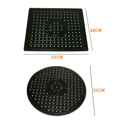 Sink Mats Soft Rubber Anti Slip Home Heat Insulation Drying Protector Cover Pads