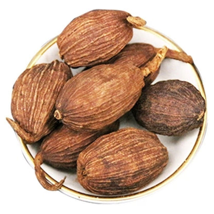 250g Natural Dried Amomum Costatum Black Cardamom Tsaoko Sha Ren Chinese Herb 草果