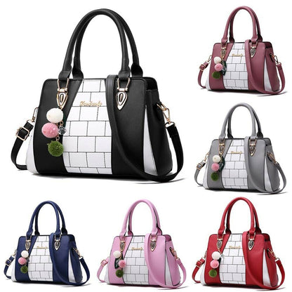 Women’s Ladies PU Leather Bag Shoulder Handbags Tote Messenger Satchel Cross Bag