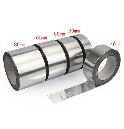 Foil Adhesive Tape 10M Thermal Resistant High Temperature Resistant Duct Sealing