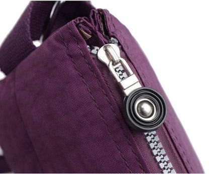 Fashionable Waterproof Bag Casual Nylon Polyester Chest Purse Half Moon Shape