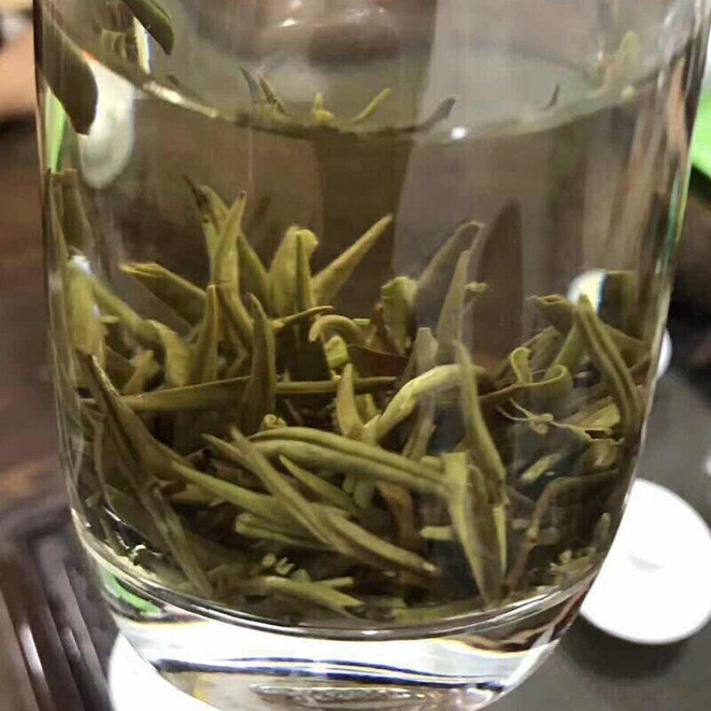 Premium Silver Needle White Tea Cake Chinese Organic Bai Hao Yin Zhen Cha 300g