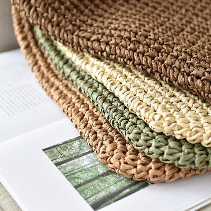 Woven Straw Beach Bags Women Handbag Female Shoulder Bag