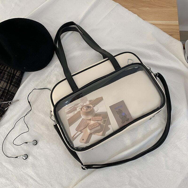 Tote Bag Women's Leather Single Shoulder Bag Messenger Bag Class Handbag
