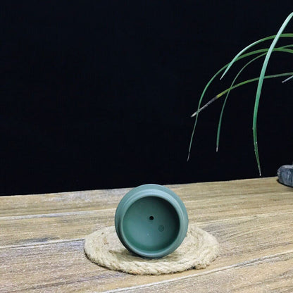 vintage chinese yixing purple clay teapot zisha ceremony carving Collectible art