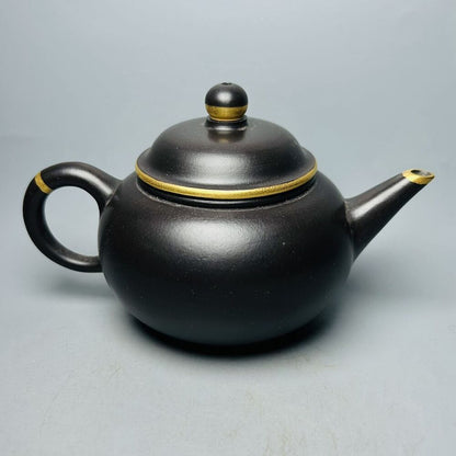 Vintage Chinese Yixing Purple Clay Teapot Zisha Ceremony Fashion Gift Teaware