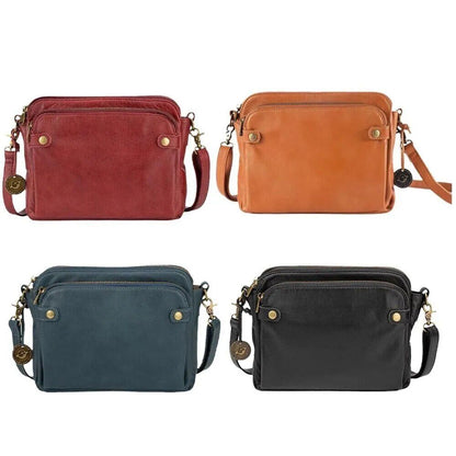 Three Layer Crossbody Shoulder Ladies Bag PU Shoulder Bag Purse Handbag Womens